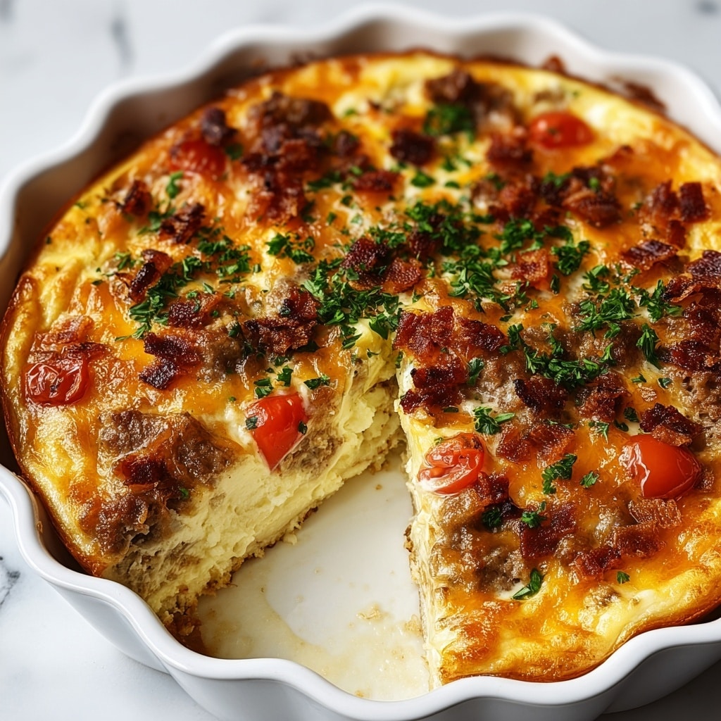 Crescent Roll Breakfast Casserole Recipe - Recipe Image