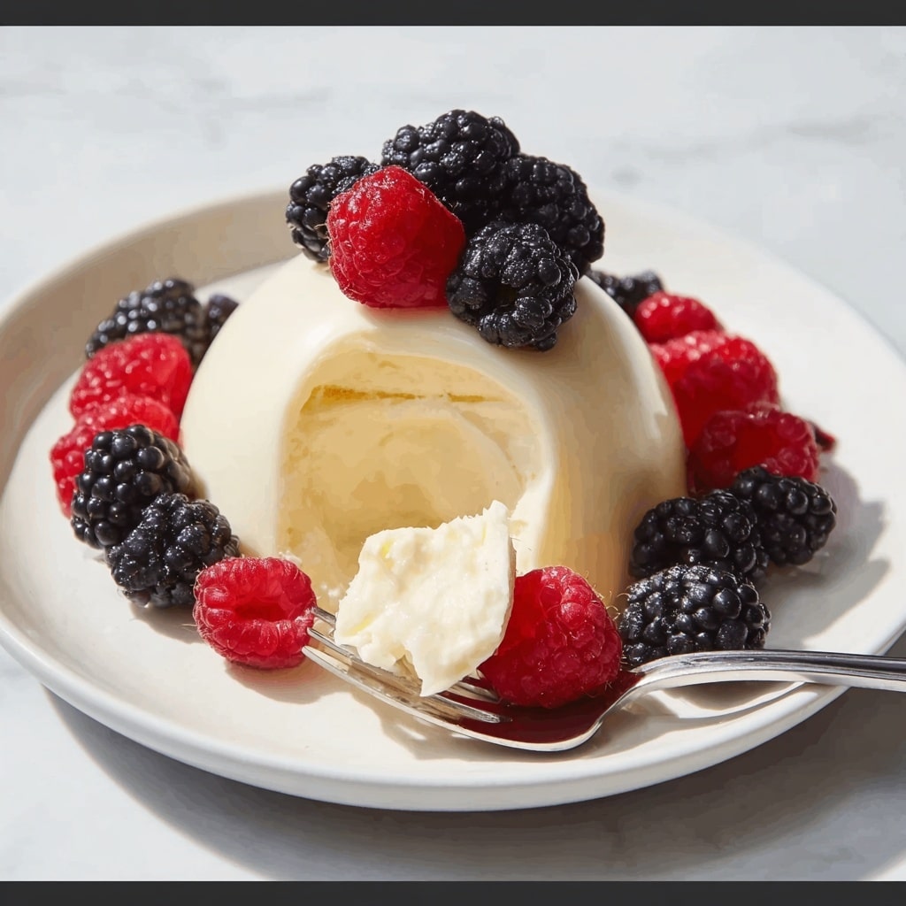 Bavarian Cream and Berries Recipe - Recipe Image