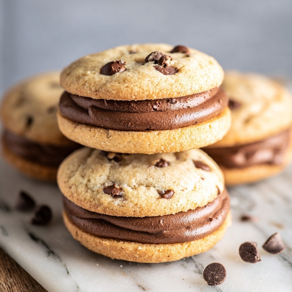 Chocolate Chip Cookie Sandwich Recipe - Recipe Image