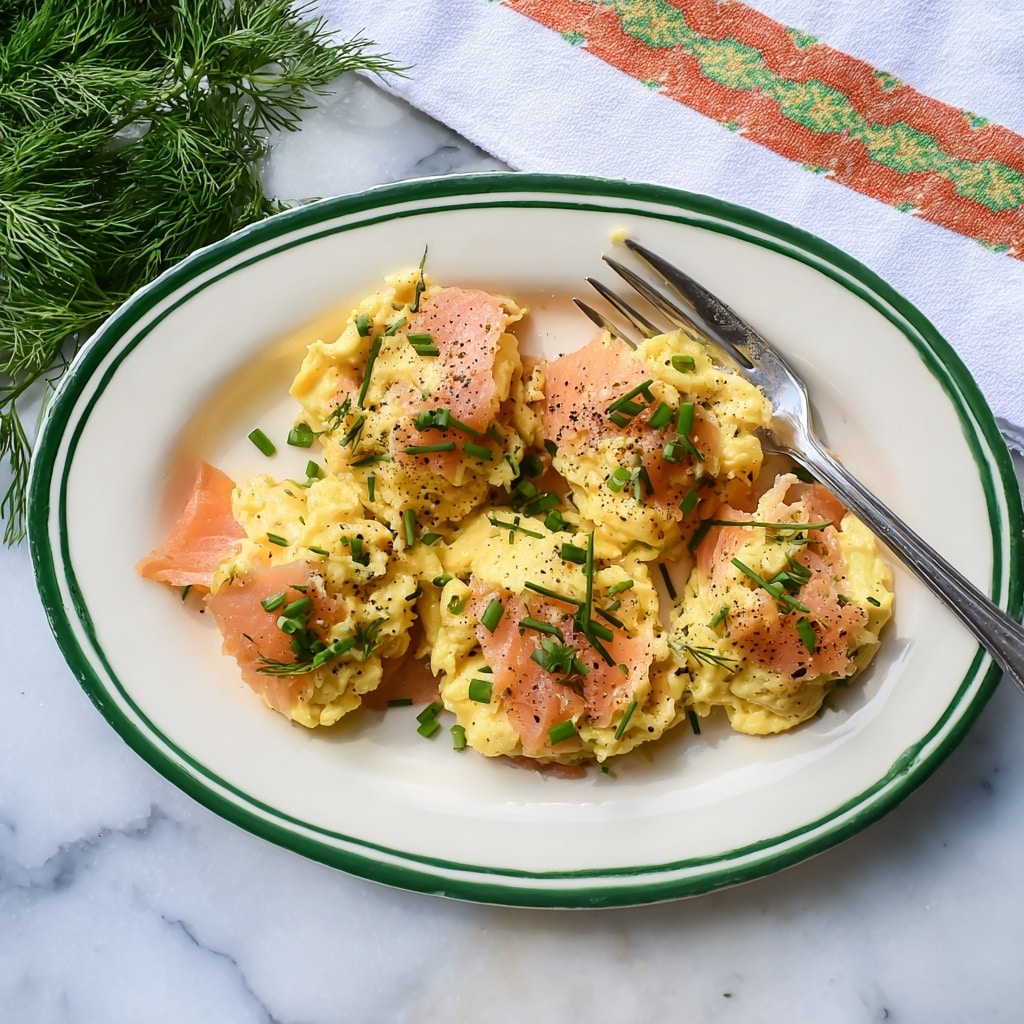 Lox, Eggs and Onions (LEO) Recipe - Recipe Image