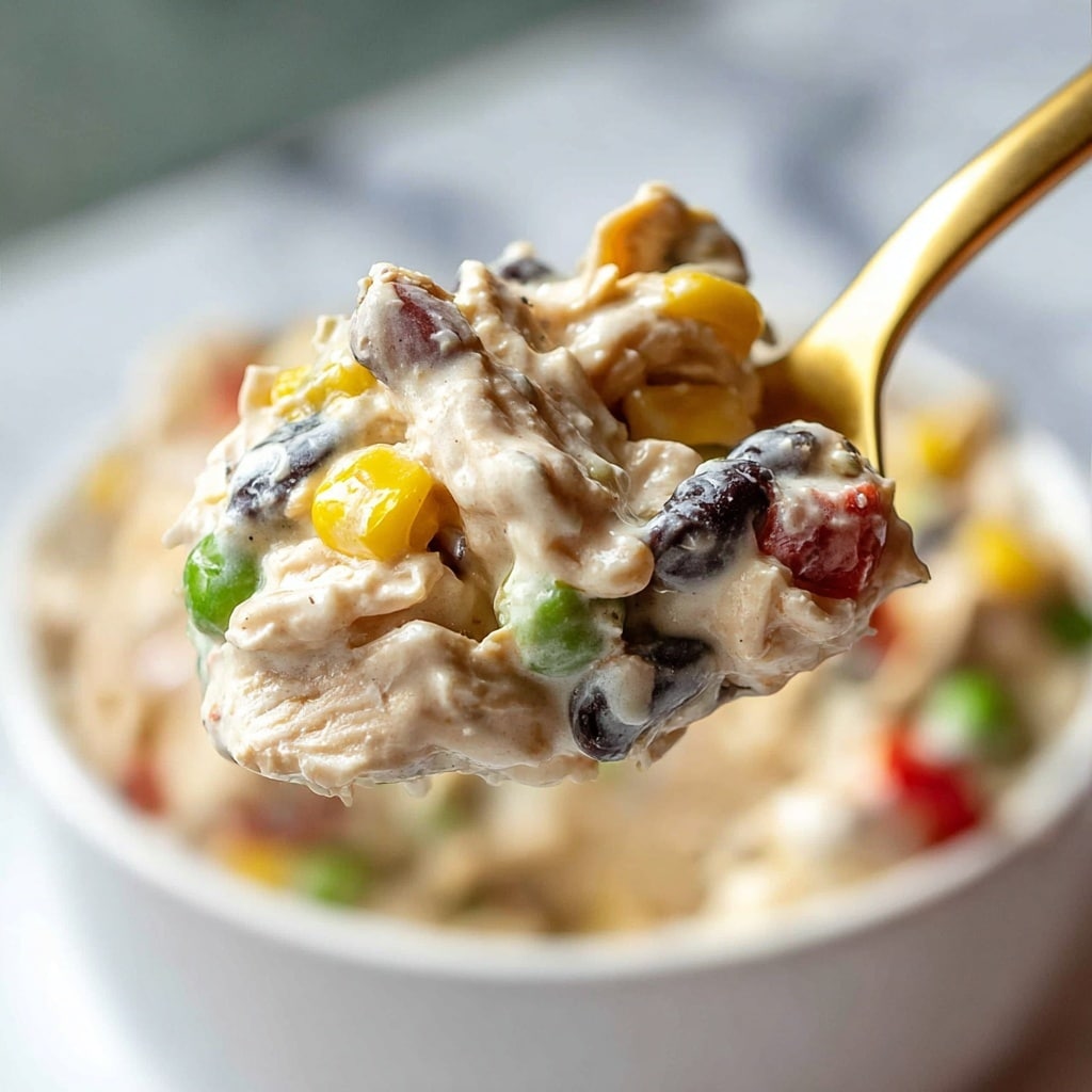 Creamy Southwest Chicken Salad Recipe - Recipe Image