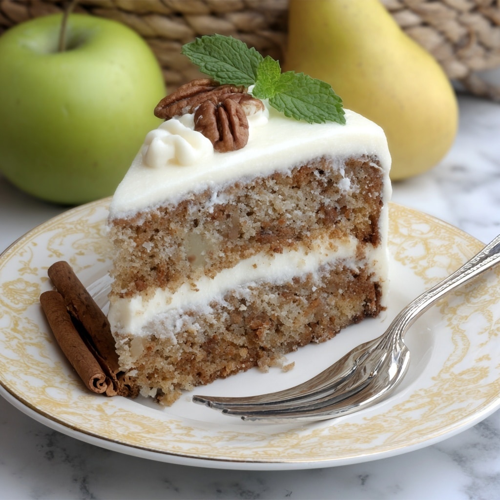 Olivia Walton's Applesauce Cake with Whiskey Frosting Recipe - Recipe Image