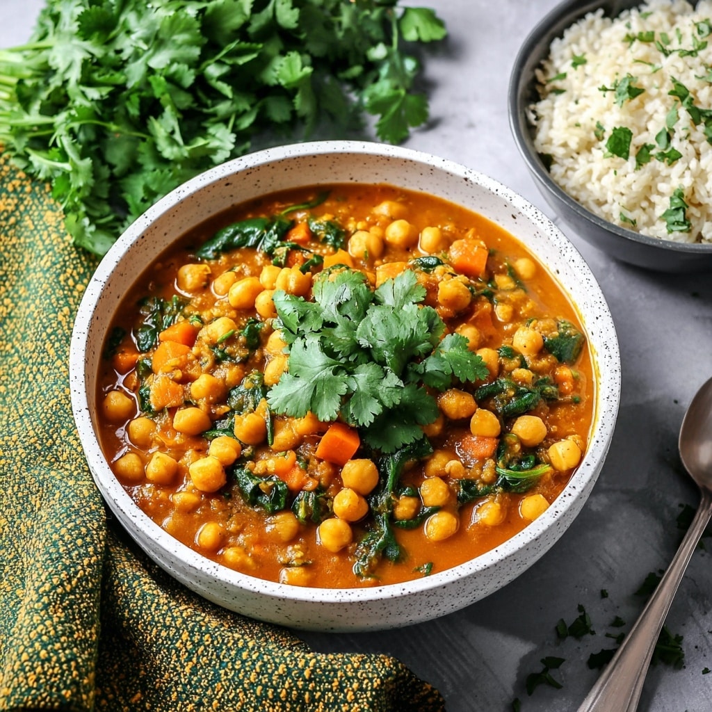 Chickpea and Vegetable Curry Recipe - Recipe Image