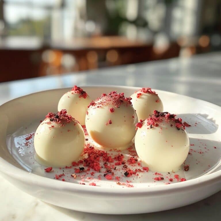 White Chocolate Strawberry Truffles Recipe