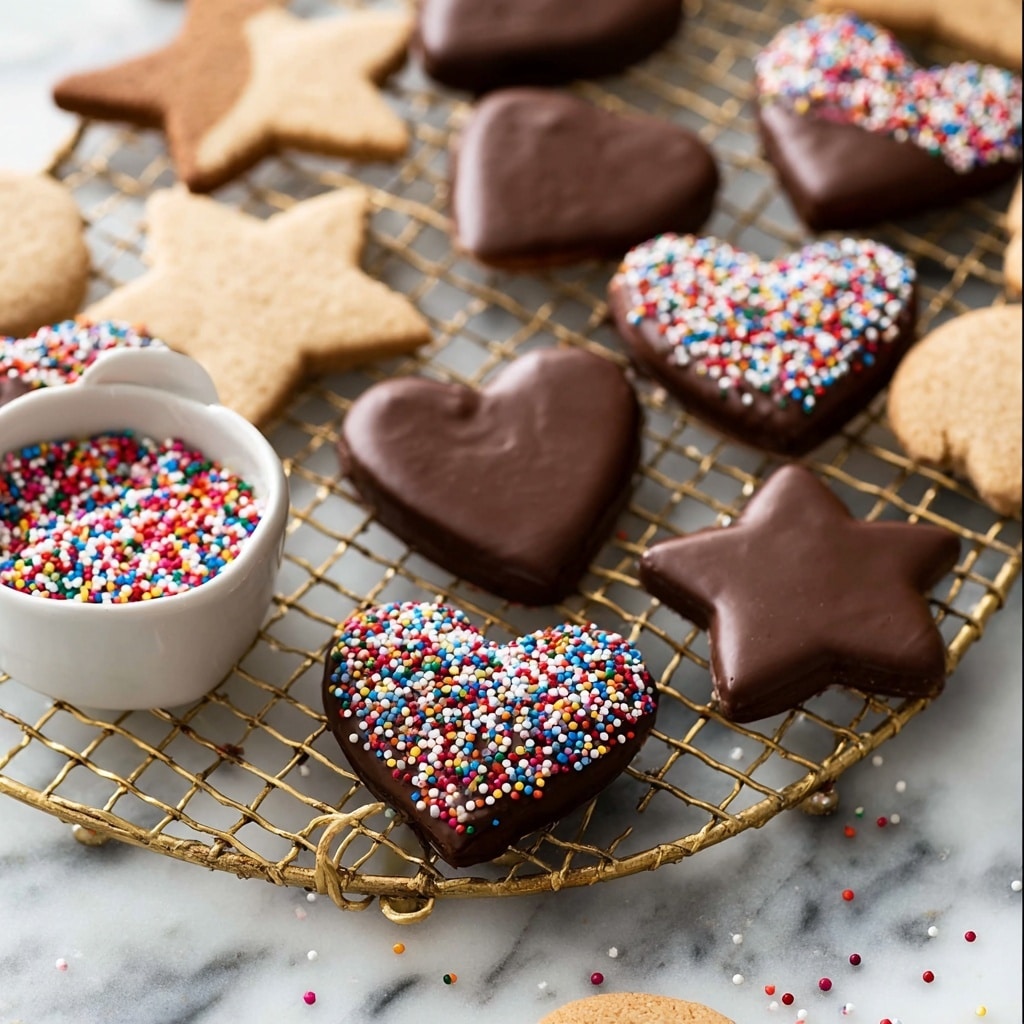 Chocolate Shortbread Cookies Recipe - Recipe Image