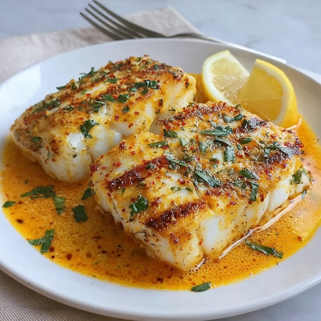 Lemon Butter Baked Cod Recipe - Recipe Image