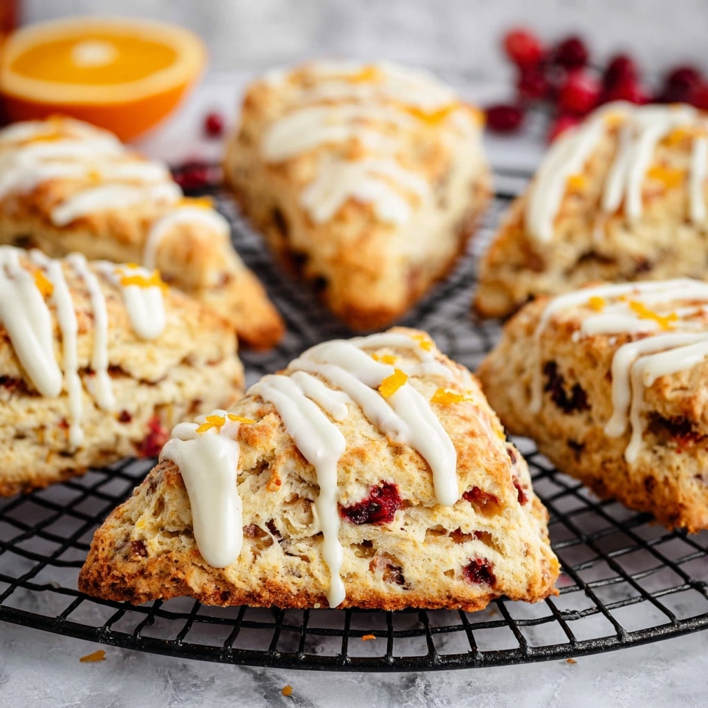 Cranberry Orange Scones Recipe - Recipe Image