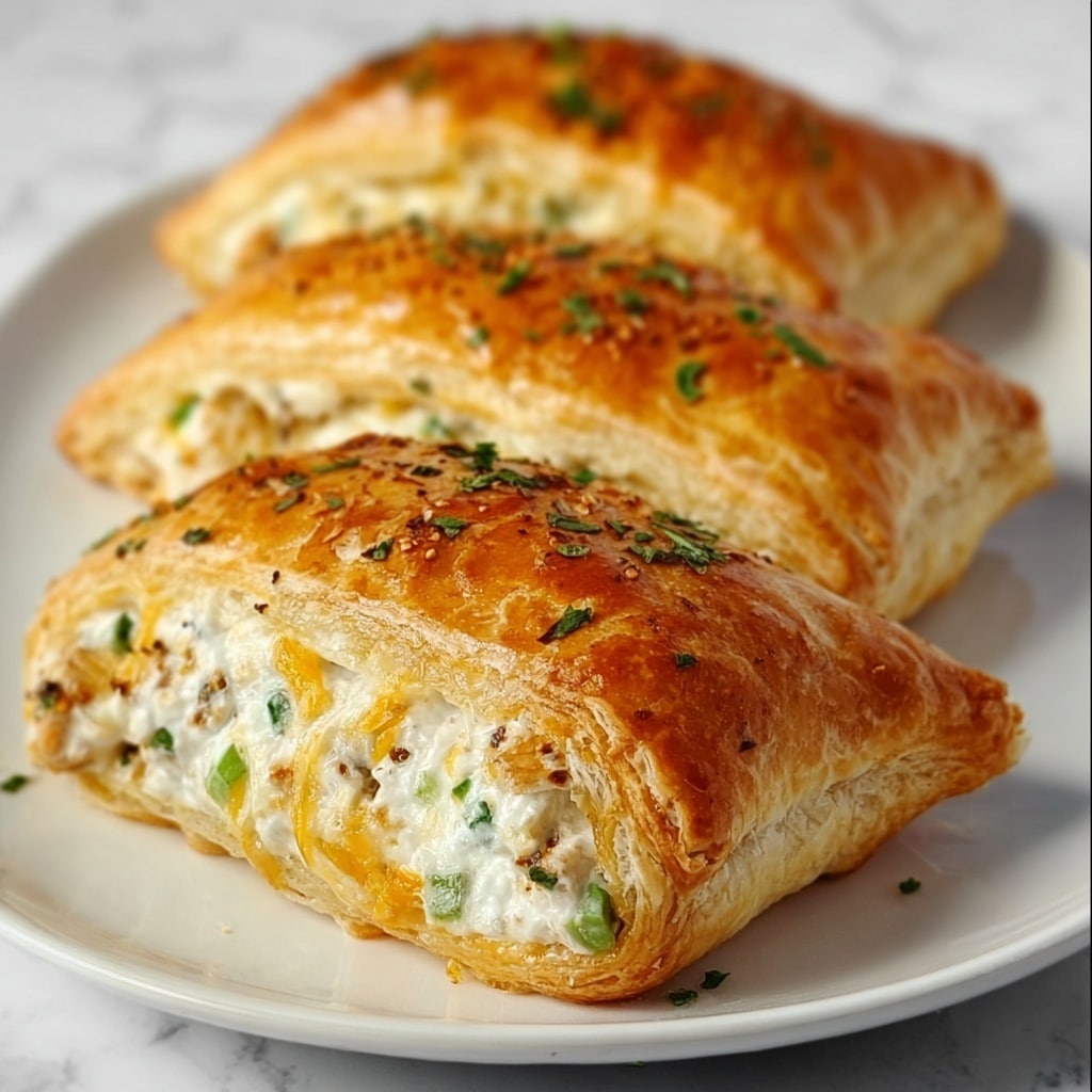 Cheesy Chicken Crescent Rolls Recipe - Recipe Image