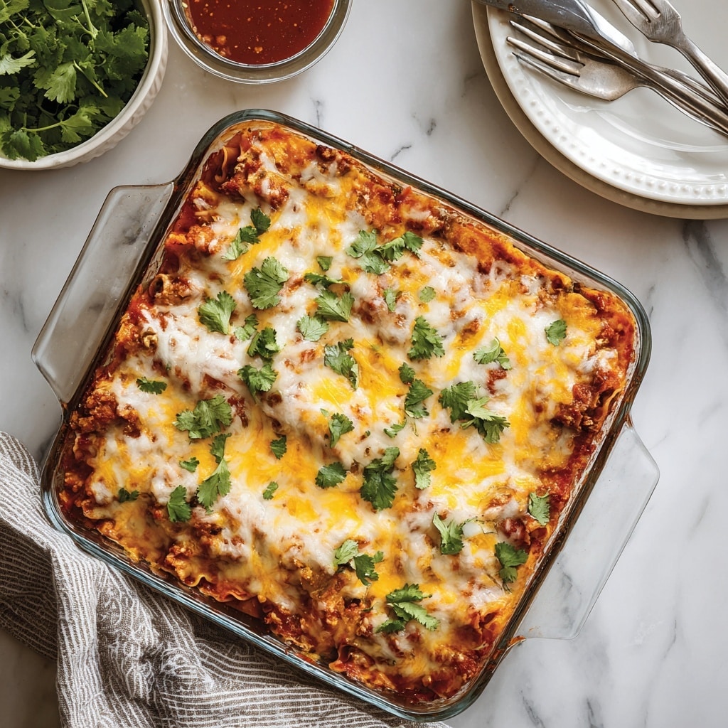 Beef Enchilada Casserole