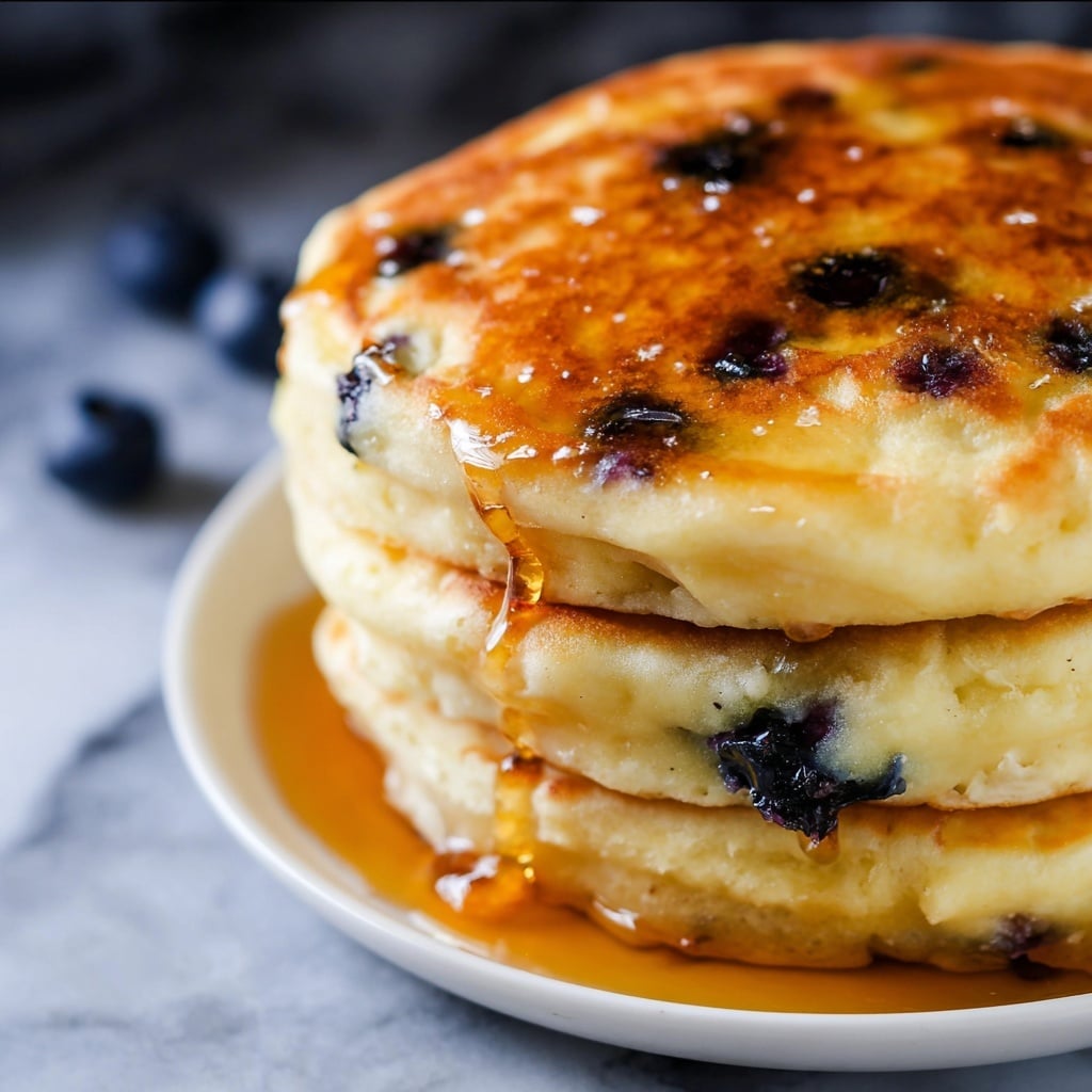 The Best Blueberry Pancakes - Recipe Image