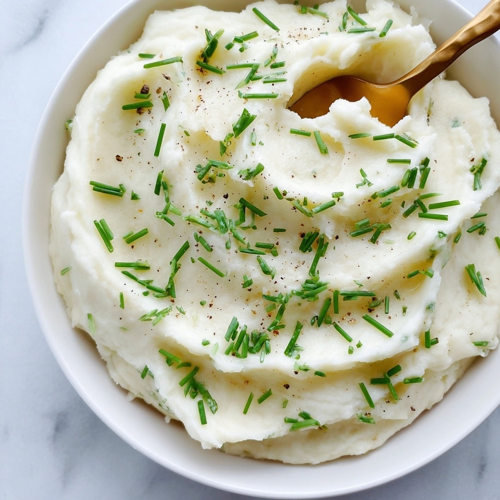 Creamy Boursin Mashed Potatoes Recipe - Recipe Image
