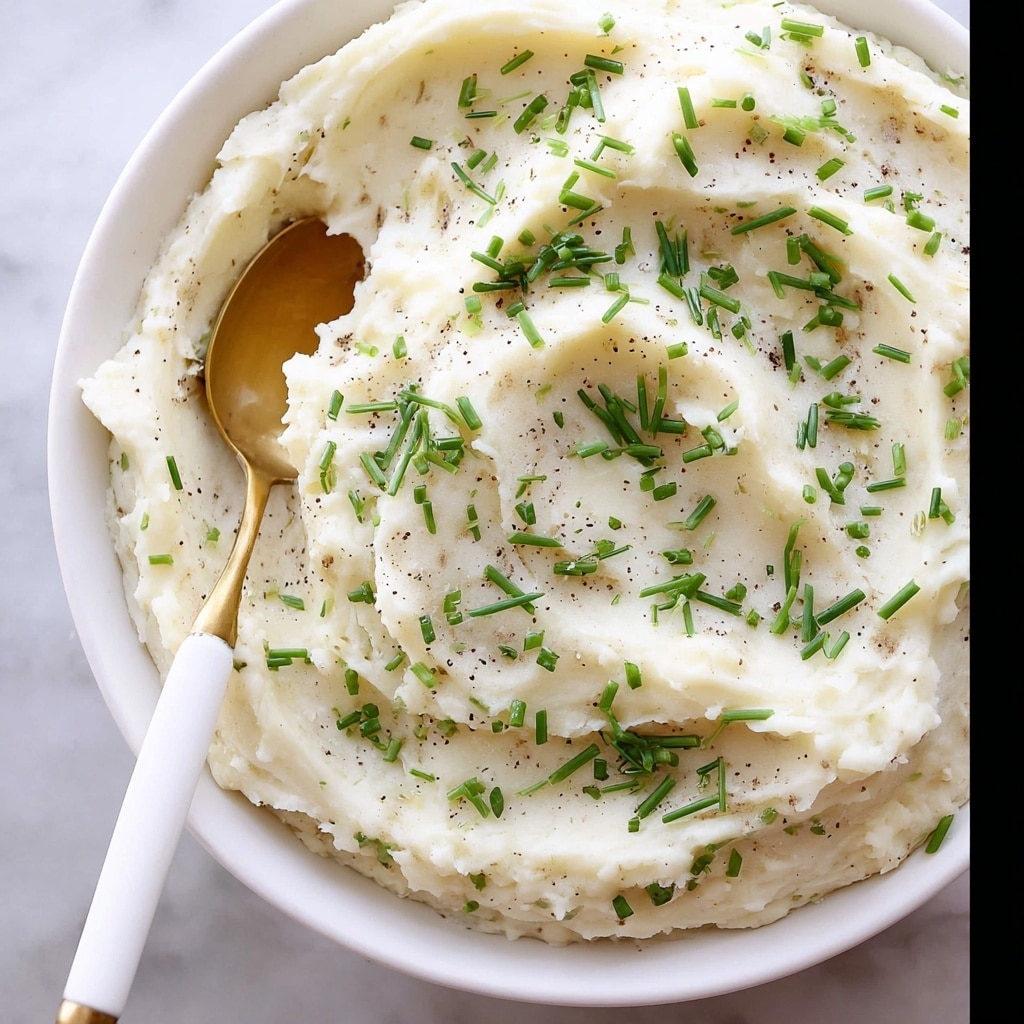 Creamy Boursin Mashed Potatoes Recipe - Recipe Image