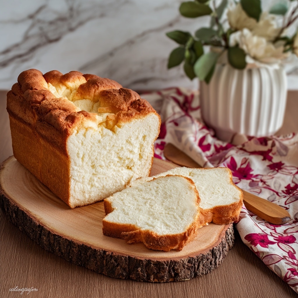 Fluffy Keto Cottage Cheese Cloud Bread Recipe - Recipe Image