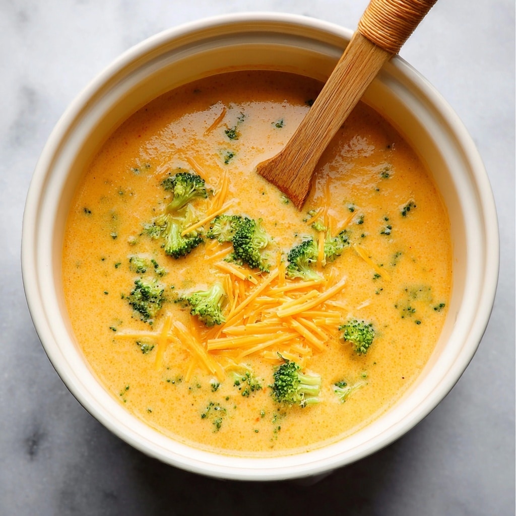 Slow Cooker Broccoli Cheese and Potato Soup Recipe - Recipe Image