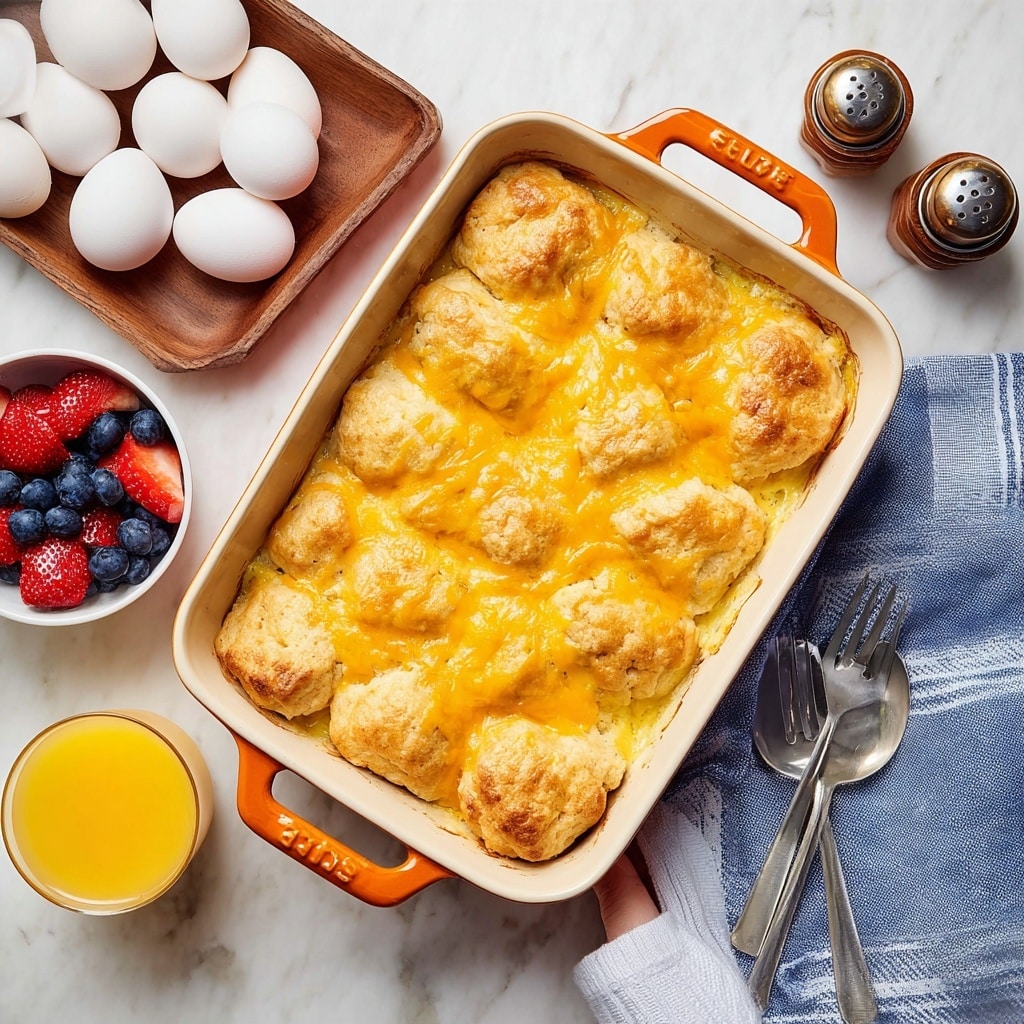 Biscuits and Gravy Casserole Recipe - Recipe Image