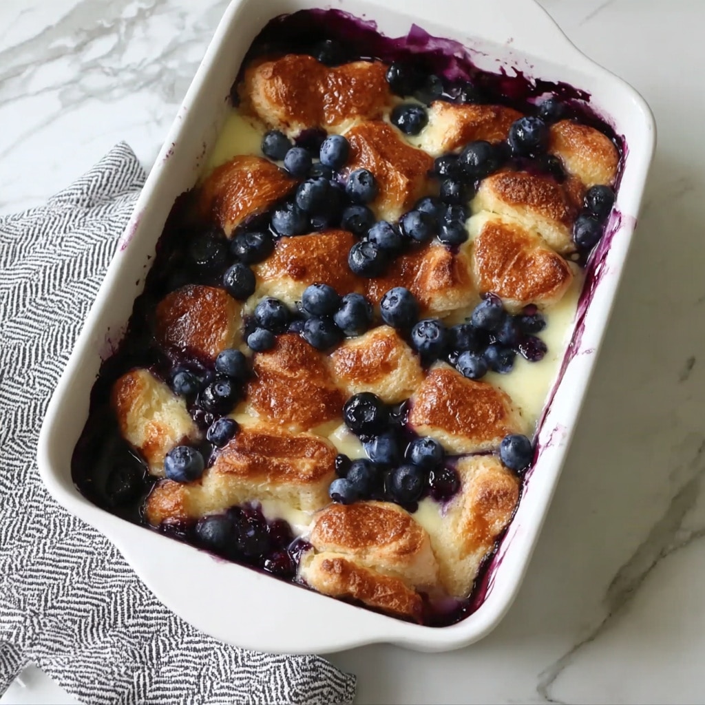 Overnight Blueberry French Toast Casserole Recipe - Recipe Image