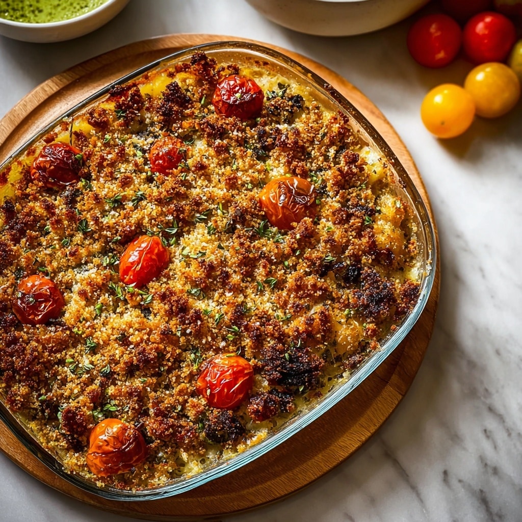 White Bean and Pesto Bake Recipe - Recipe Image