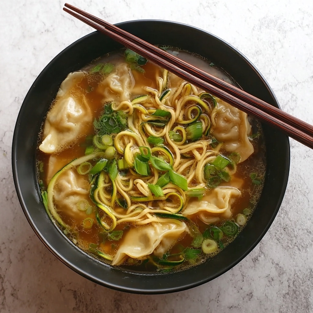 Gyoza Soup Recipe - Recipe Image