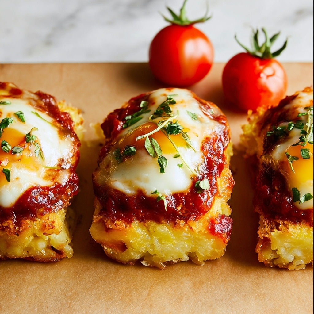 Mini Chicken Parmesan Meatloaves Recipe - Recipe Image