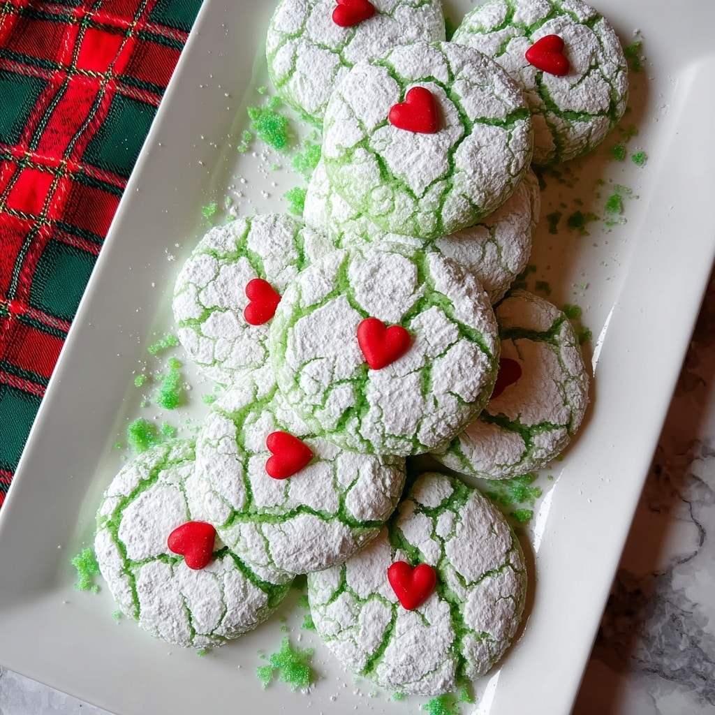 Grinch Cookies Recipe - Recipe Image