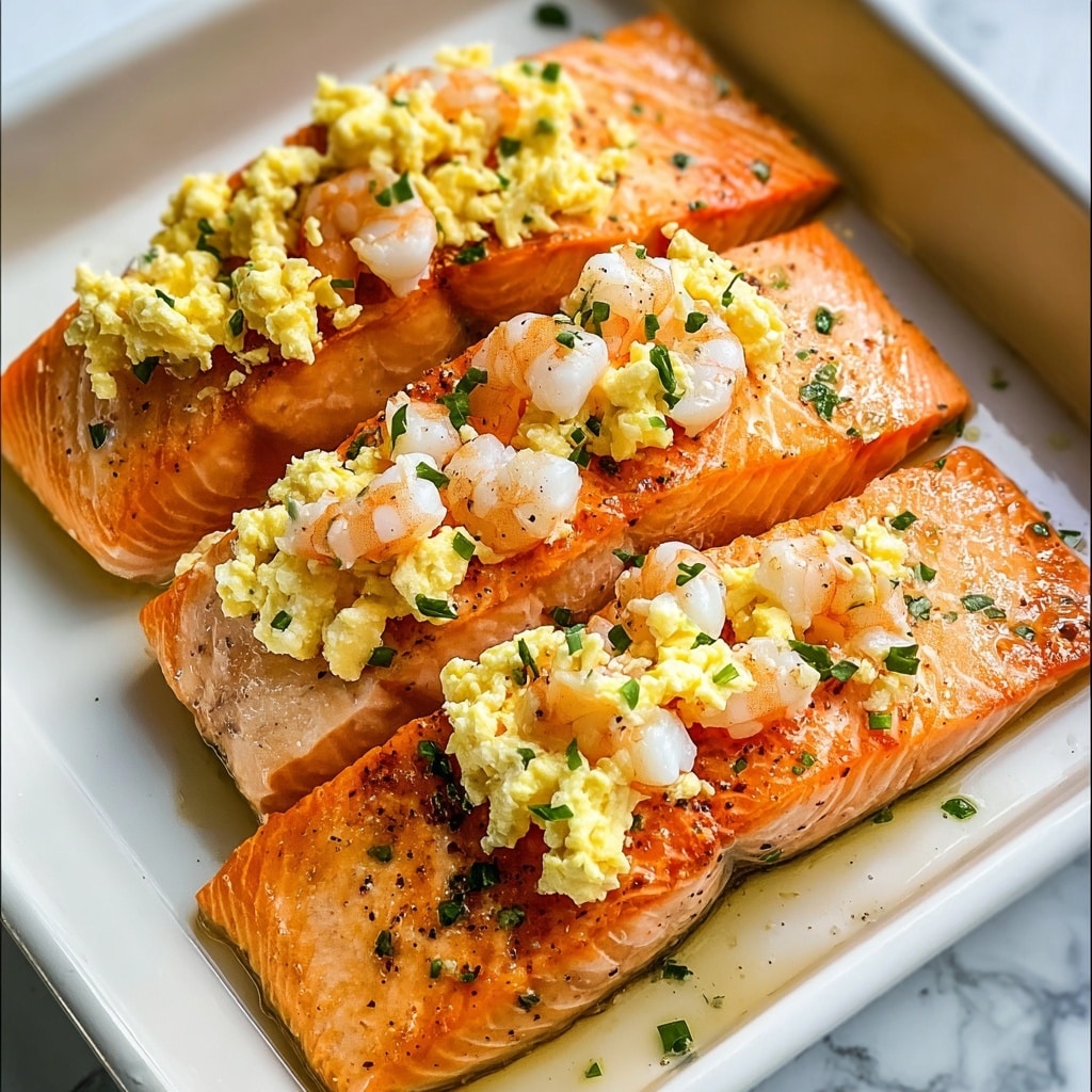 Crab and Shrimp Stuffed Salmon Recipe - Recipe Image