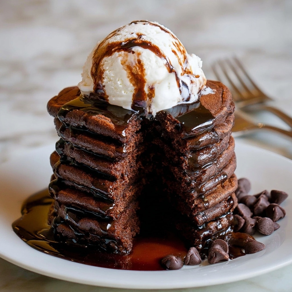 Chocolate Protein Pancakes Recipe - Recipe Image