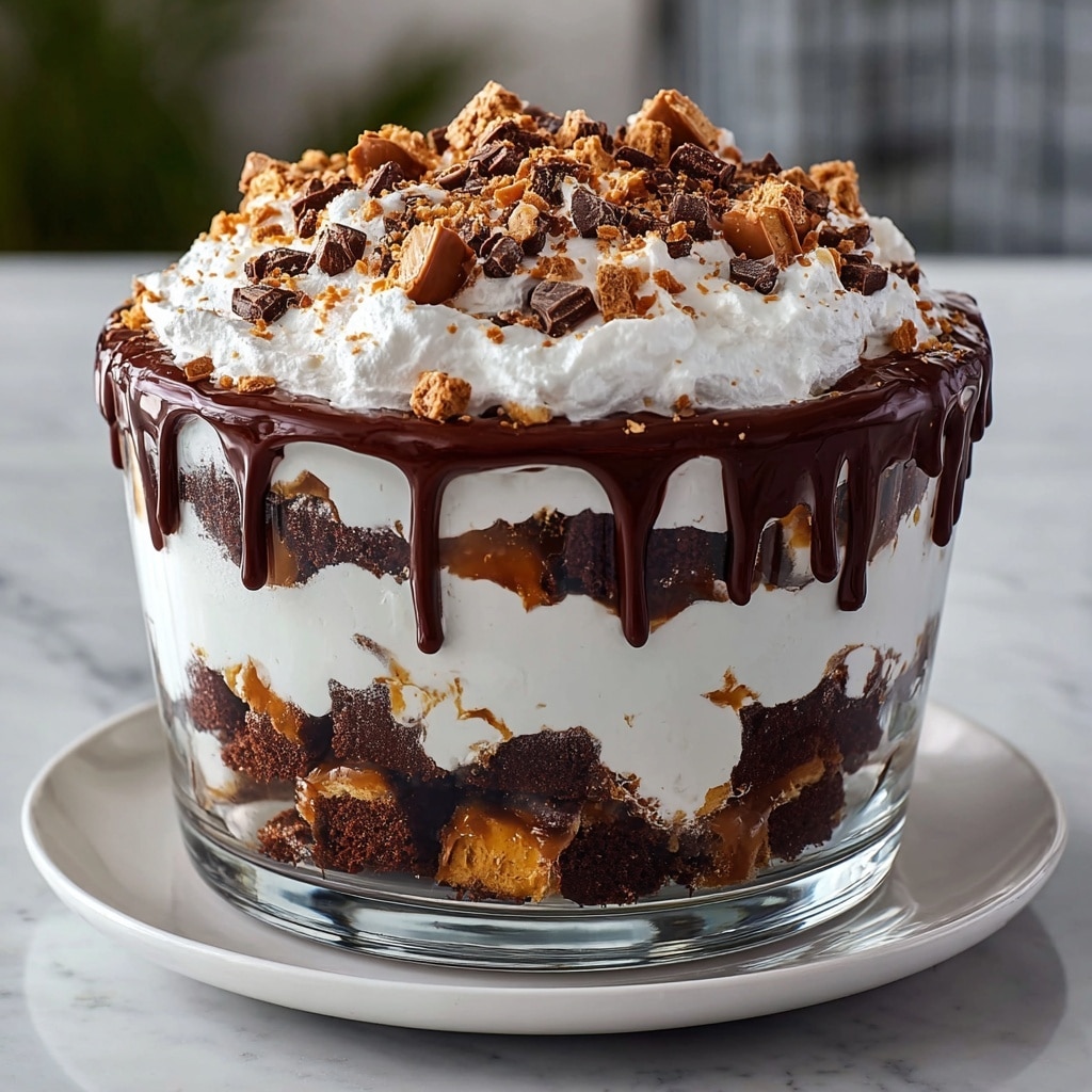 Chocolate Toffee Trifle Recipe - Recipe Image