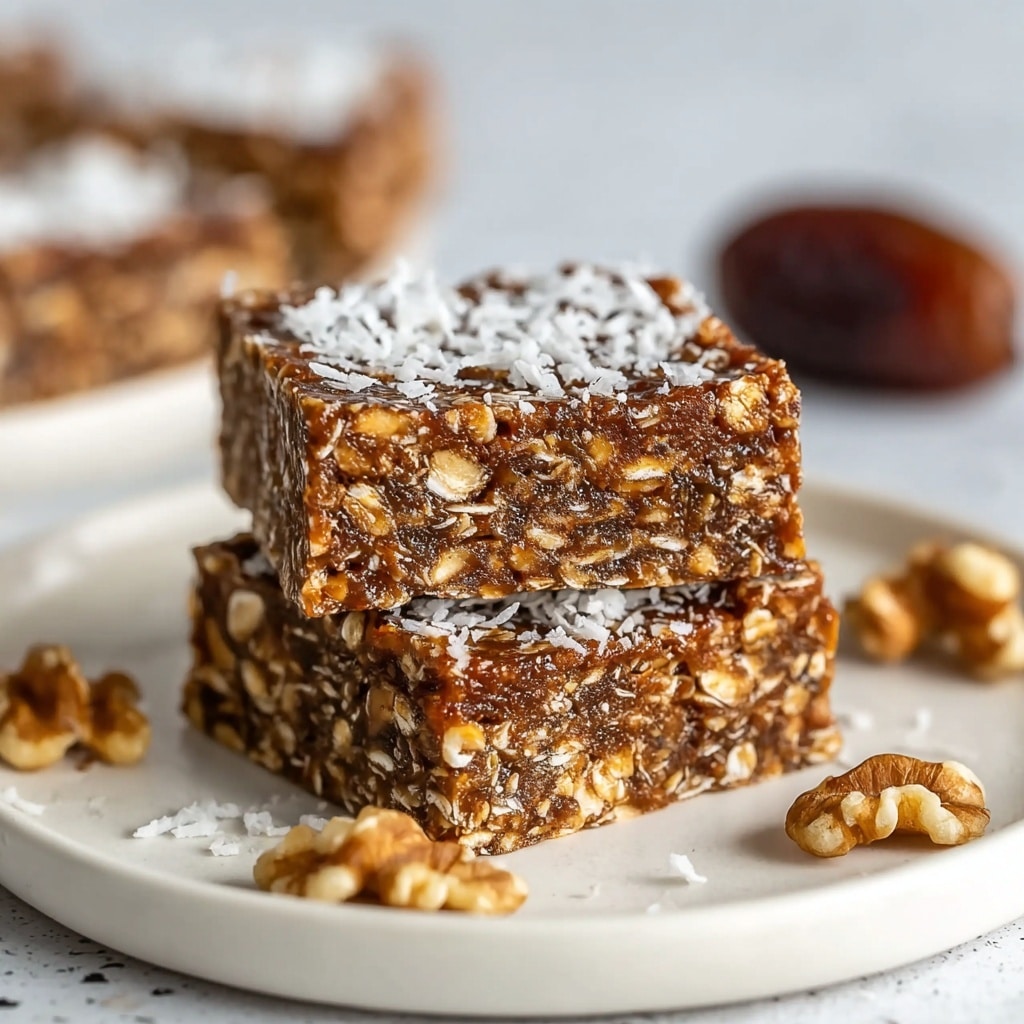 Date & Nut Energy Bars Recipe - Recipe Image