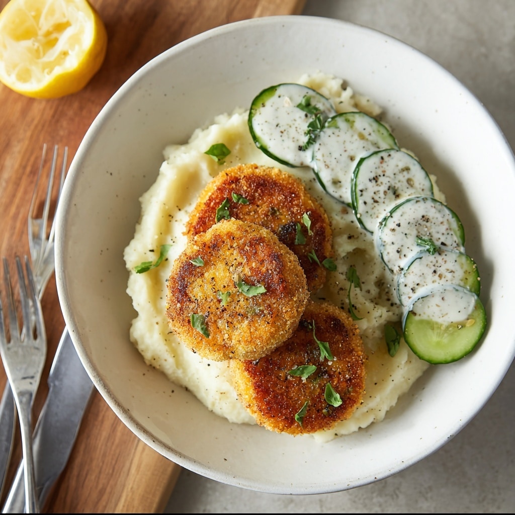 Baked Chicken Rissoles Recipe - Recipe Image