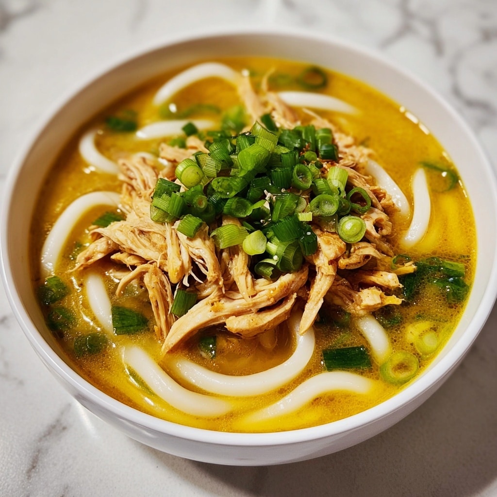 Chicken Udon Soup Recipe - Recipe Image