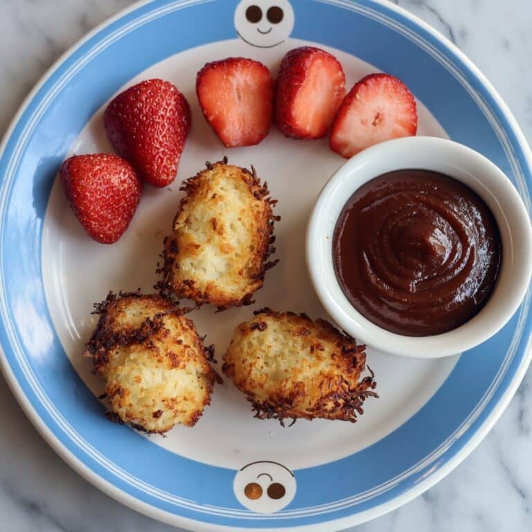 8 Minute Airfryer Cauliflower and Cheese Tots for Baby Led Weaning Recipe