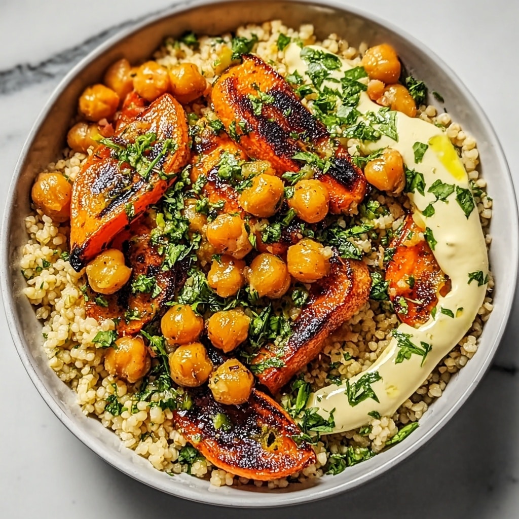 Savory One-Pan Roasted Carrot and Chickpea Bowl for Busy Nights Recipe