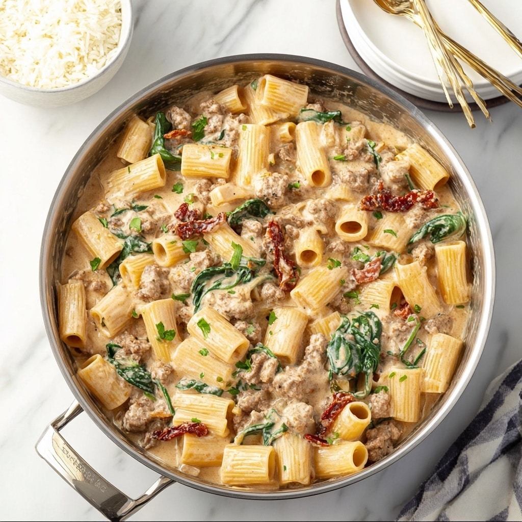 Creamy Italian Sausage Pasta Recipe