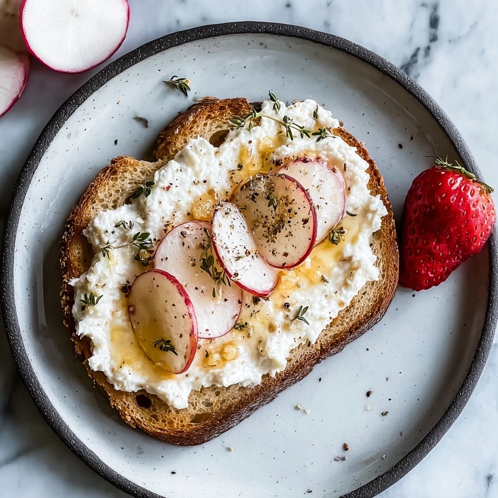 Whipped Ricotta Honey Toast: A 10-Minute Breakfast Delight Recipe