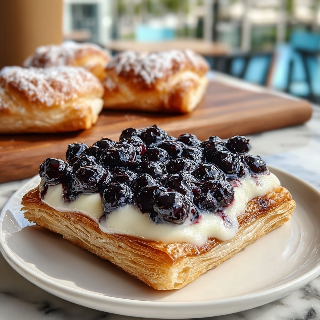 Decadent Blueberry Cream Cheese Danish Recipe
