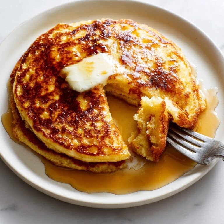 Single Serve Cottage Cheese Pancake Recipe