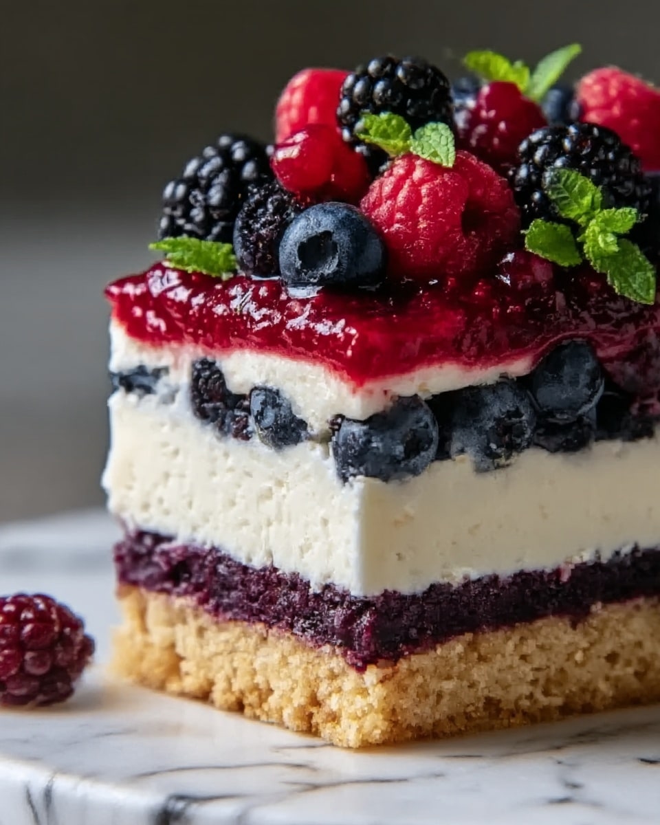 Summer Berry Cake Recipe - Recipe Image
