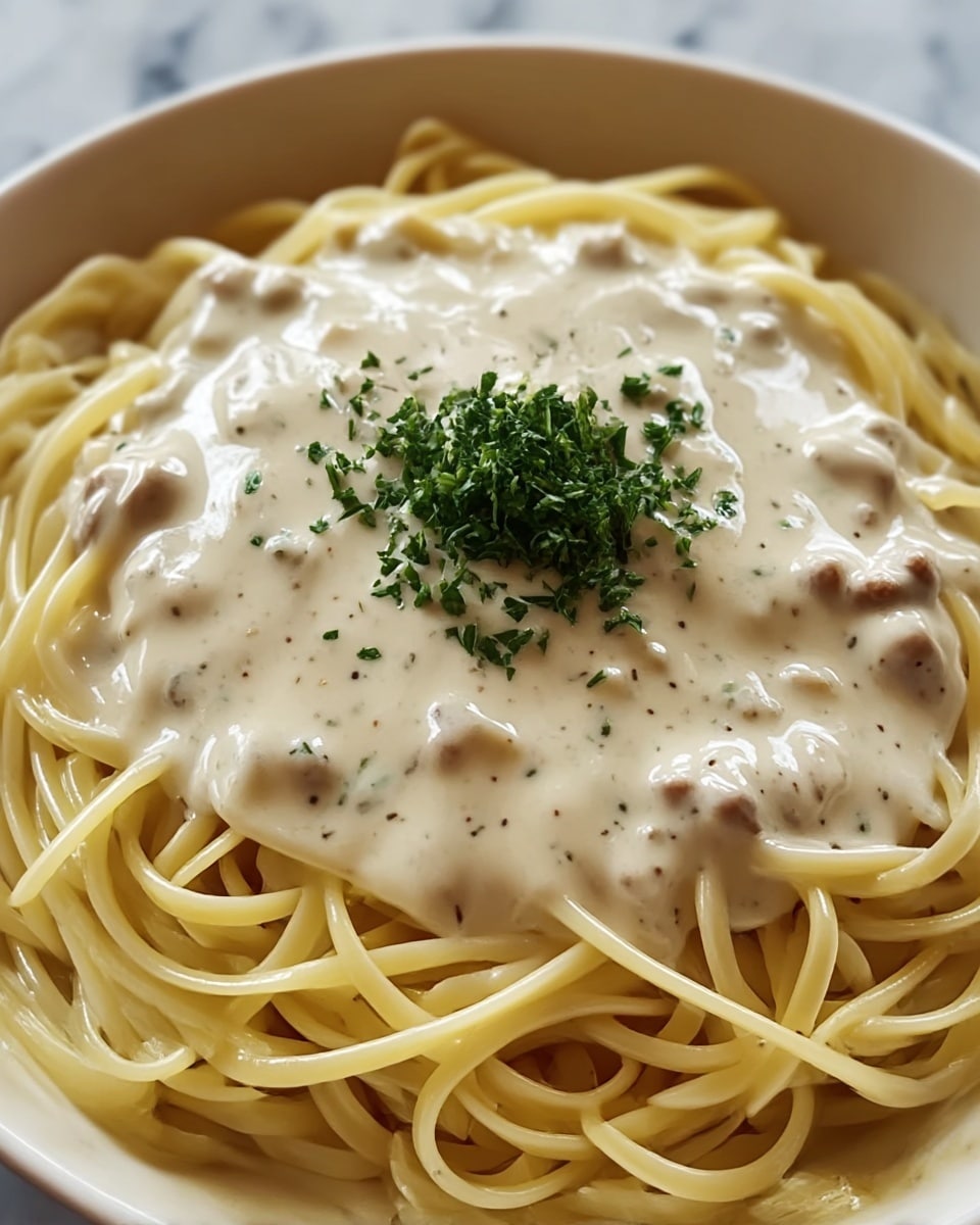 Creamy Homemade Alfredo Sauce Recipe - Recipe Image