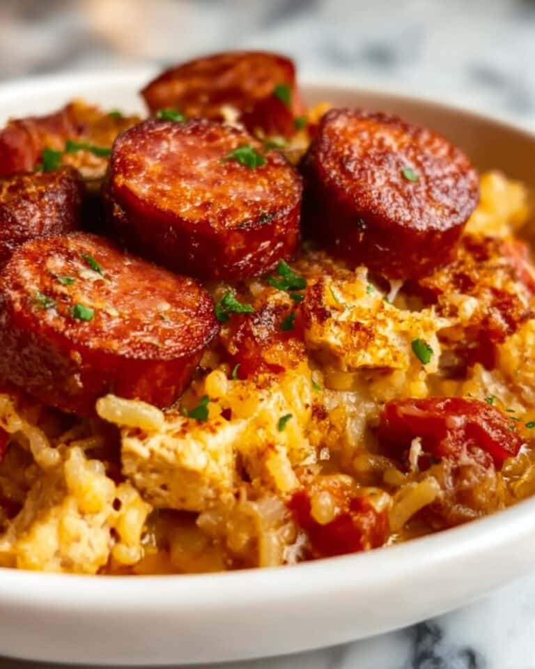Slow Cooker Sausage Casserole Recipe