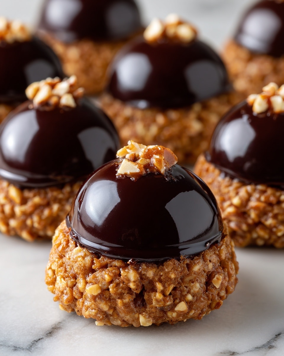 Chocolate Hazelnut Thumbprint Cookies Recipe