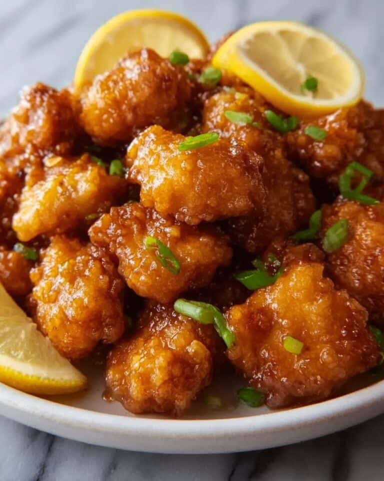 Crispy Chinese Lemon Chicken Recipe