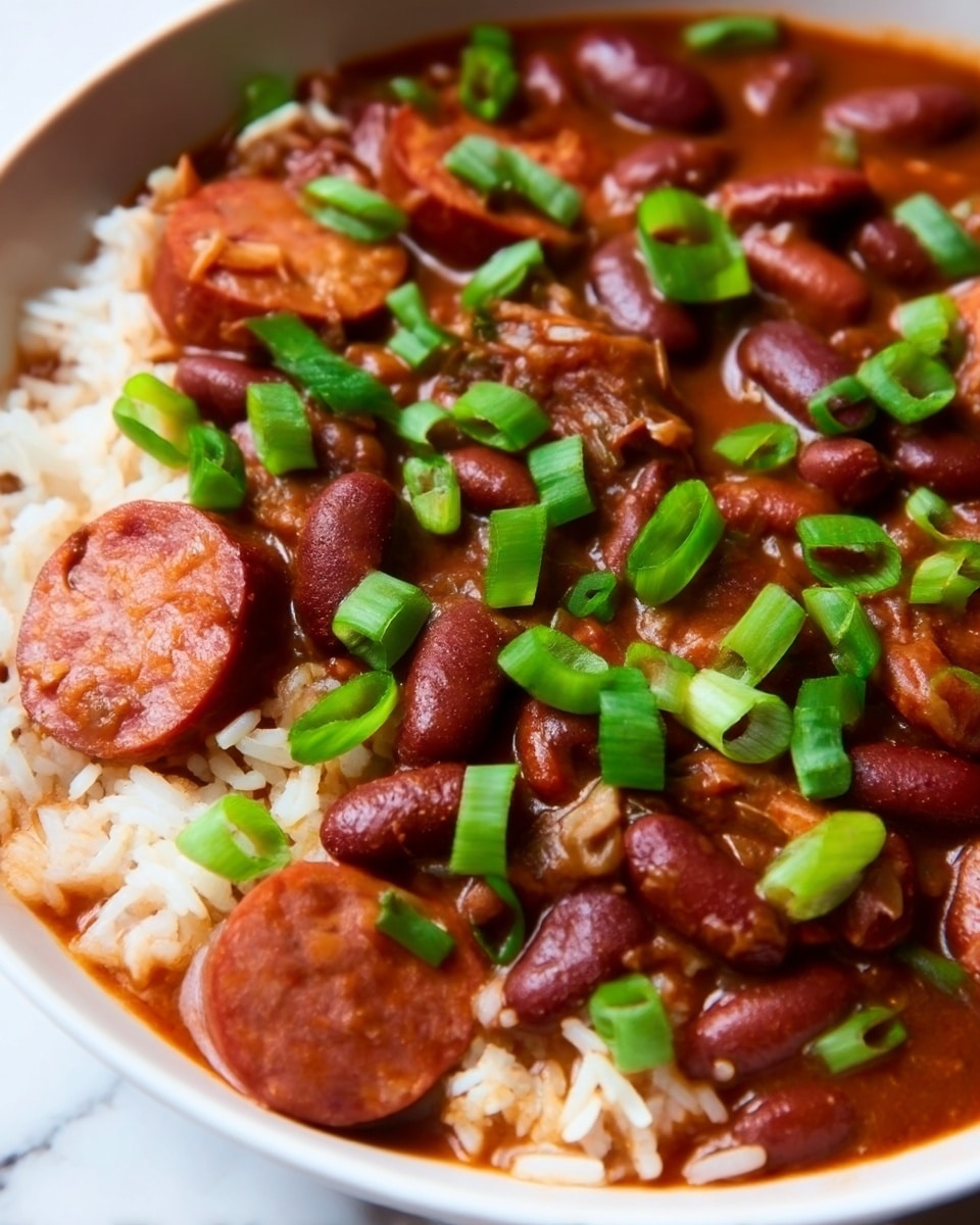 Red Bean Jambalaya Recipe - Recipe Image