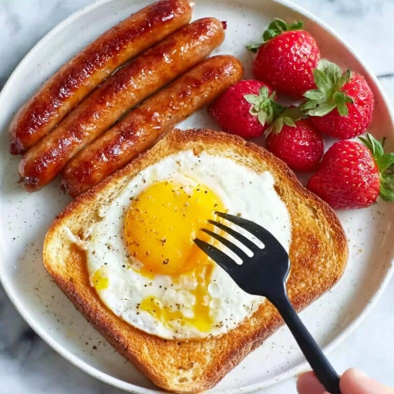 Air Fryer Egg Toast Recipe