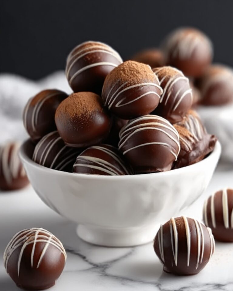 Dark Chocolate Coffee Truffles Recipe