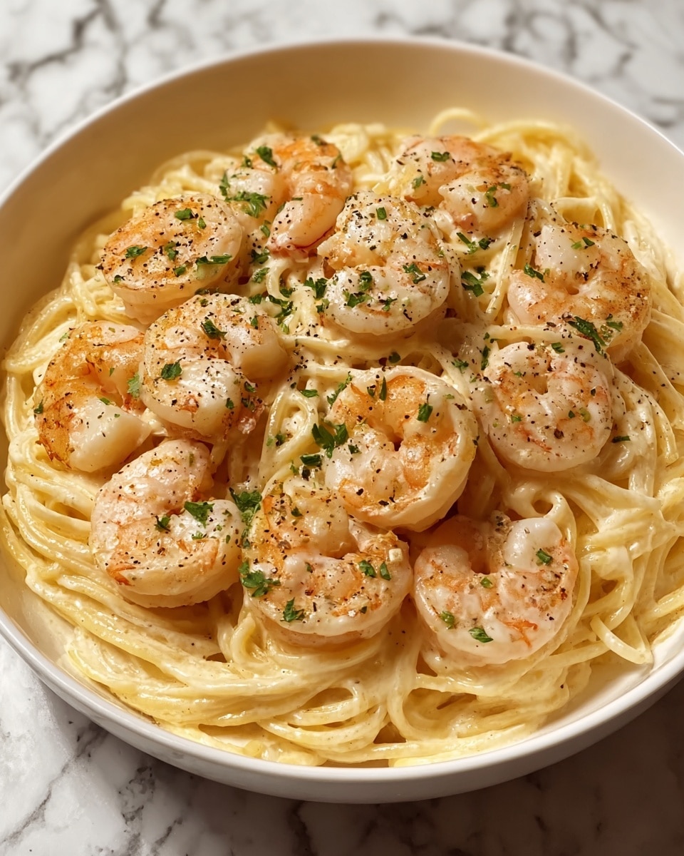 Juicy Mouthwatering Delicious Creamy Garlic Shrimp Recipe - Recipe Image