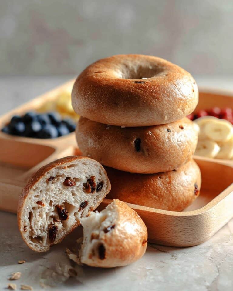 Cinnamon and Raisin Bagels Recipe