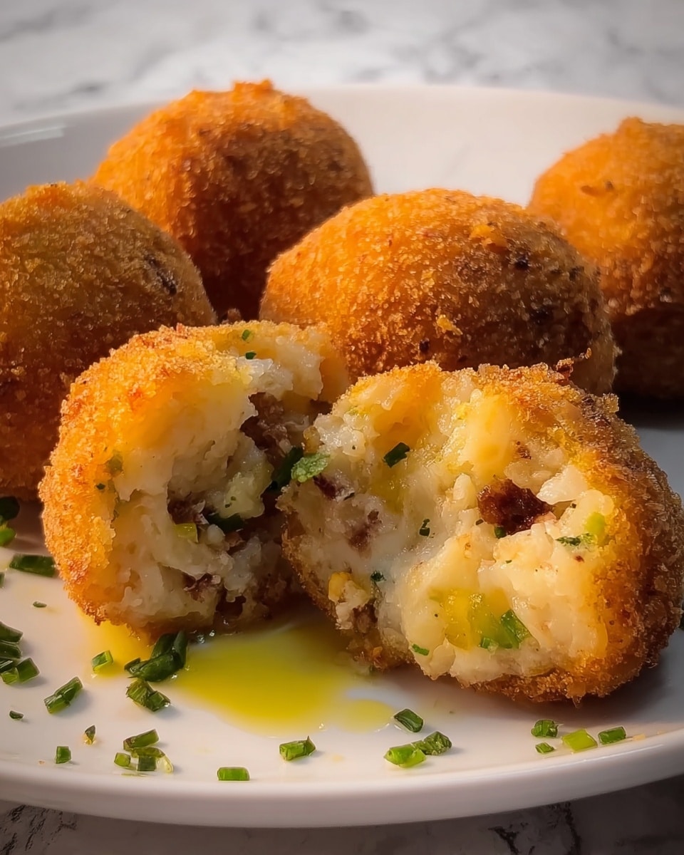 Mashed Potato Arancini Recipe