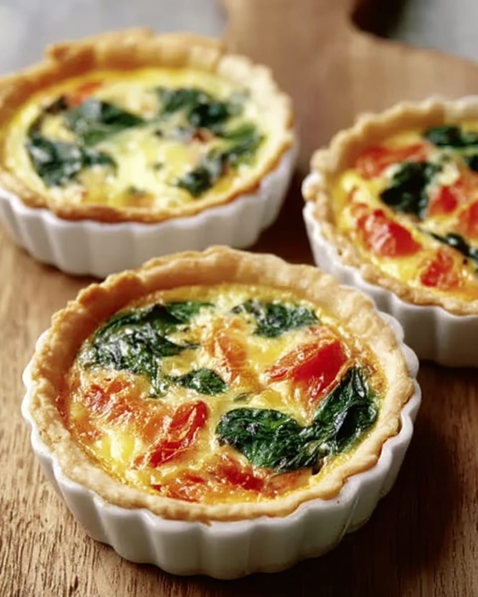 Mini Veggie Quiches: Easy Recipe for a Tasty Snack! Recipe - Recipe Image