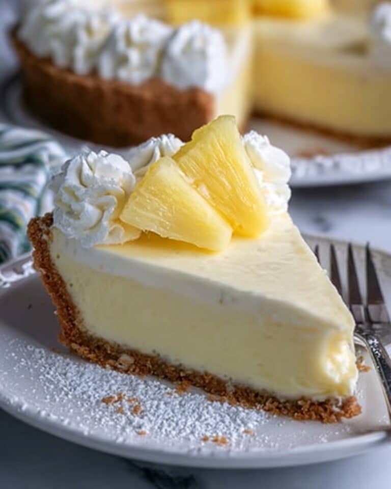 Pineapple Right Side Up Cheesecake Recipe
