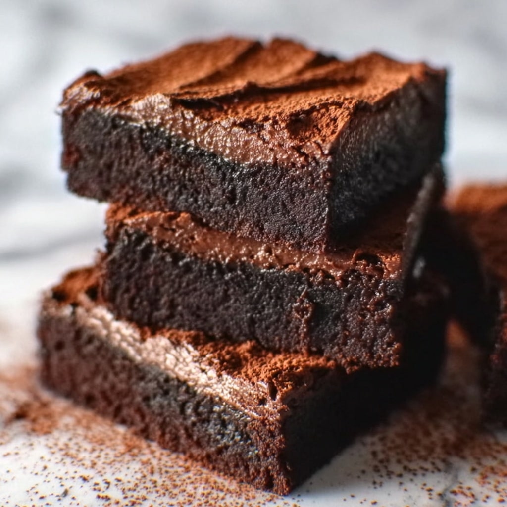 Espresso Mascarpone Ricotta Brownies Recipe - Recipe Image